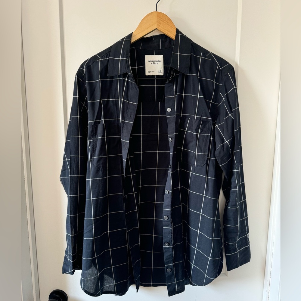 Abercrombie* Window Pane Shirt